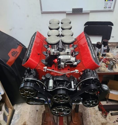 LS3 ITB Kit Ready to be dropped in a Corvette C2