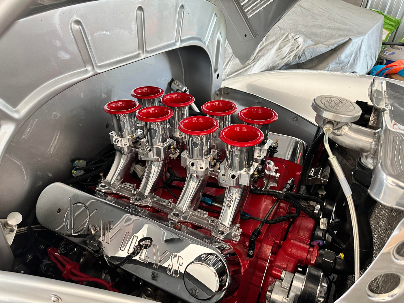 GM LS1, LS2, LS6 - Individual Throttle Body Kit (ITB) Intake - Cathedr ...