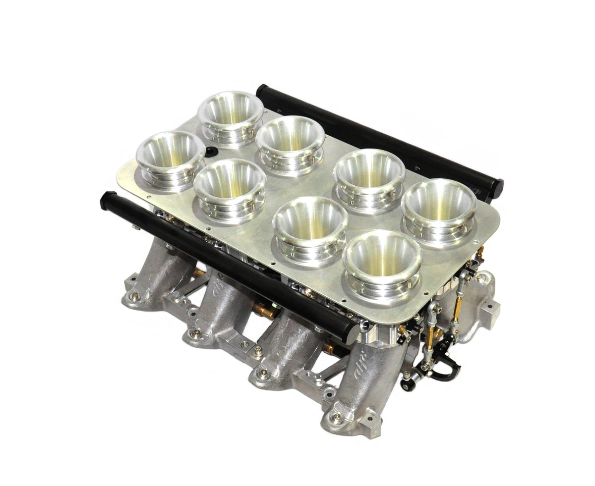 GM LS1, LS2, LS6 - Individual Throttle Body Kit (ITB) Intake - Cathedral Port LS Manifold