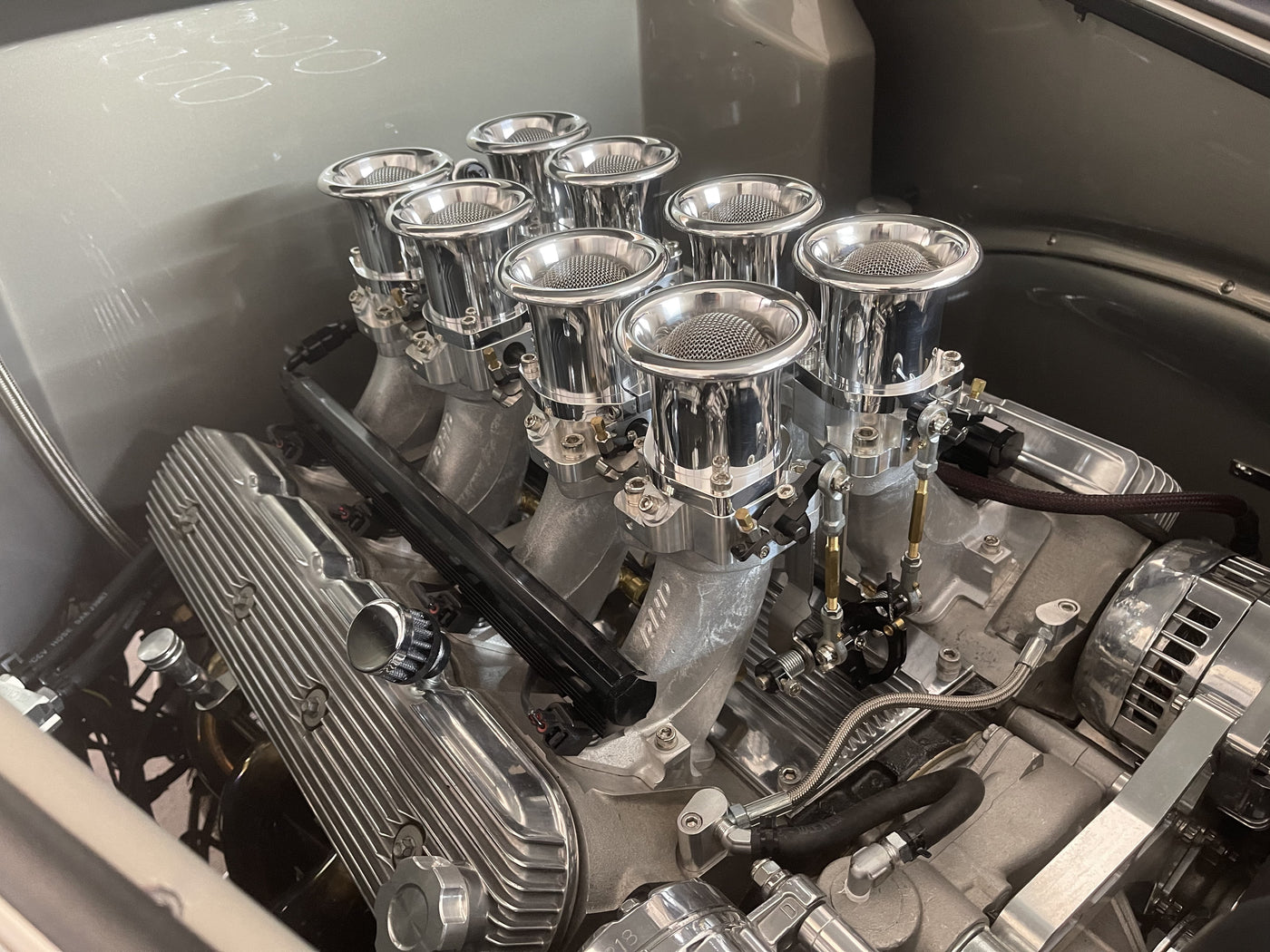 GM LS3, L76, L77, L98 Intake- Individual Throttle Body (ITB) Kit - Rectangular Port LS Manifold