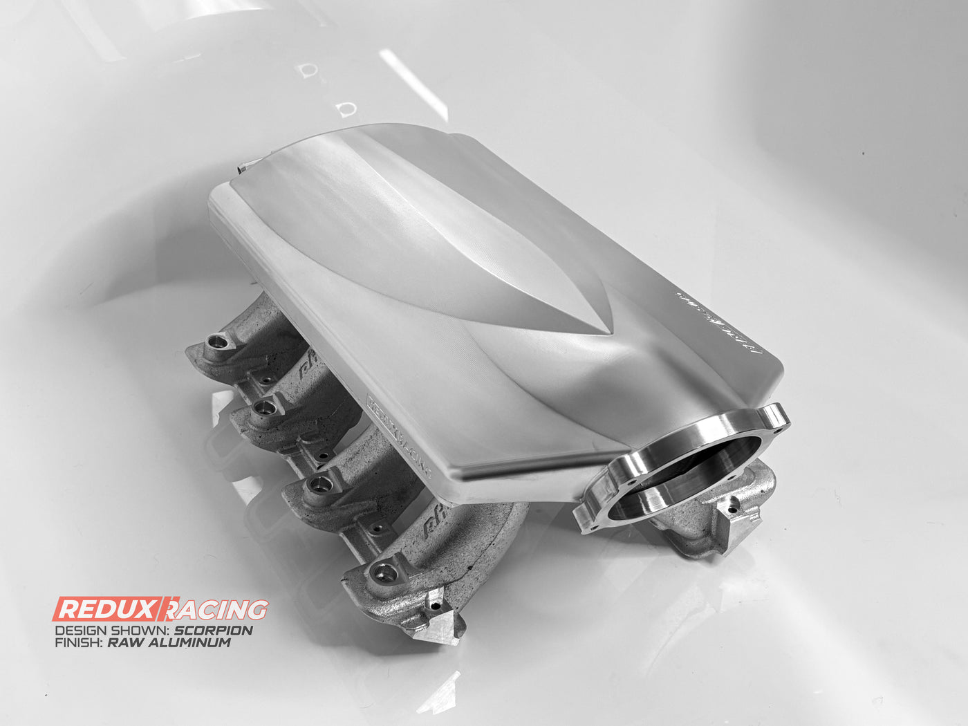 GM LS3, L76, LS9 - Billet Intake Manifold "Scorpion"- Rectangular Port LS Manifold Kit