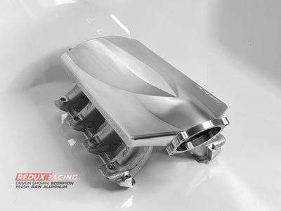 GM LS3, L76, LS9 - Billet Intake Manifold "Scorpion"- Rectangular Port LS Manifold Kit
