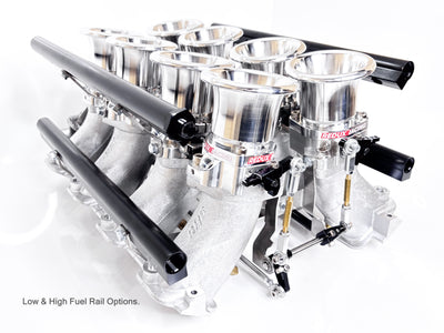 GM LS7 Intake- Individual Throttle Body (ITB) Intake - Square Port LS Manifold