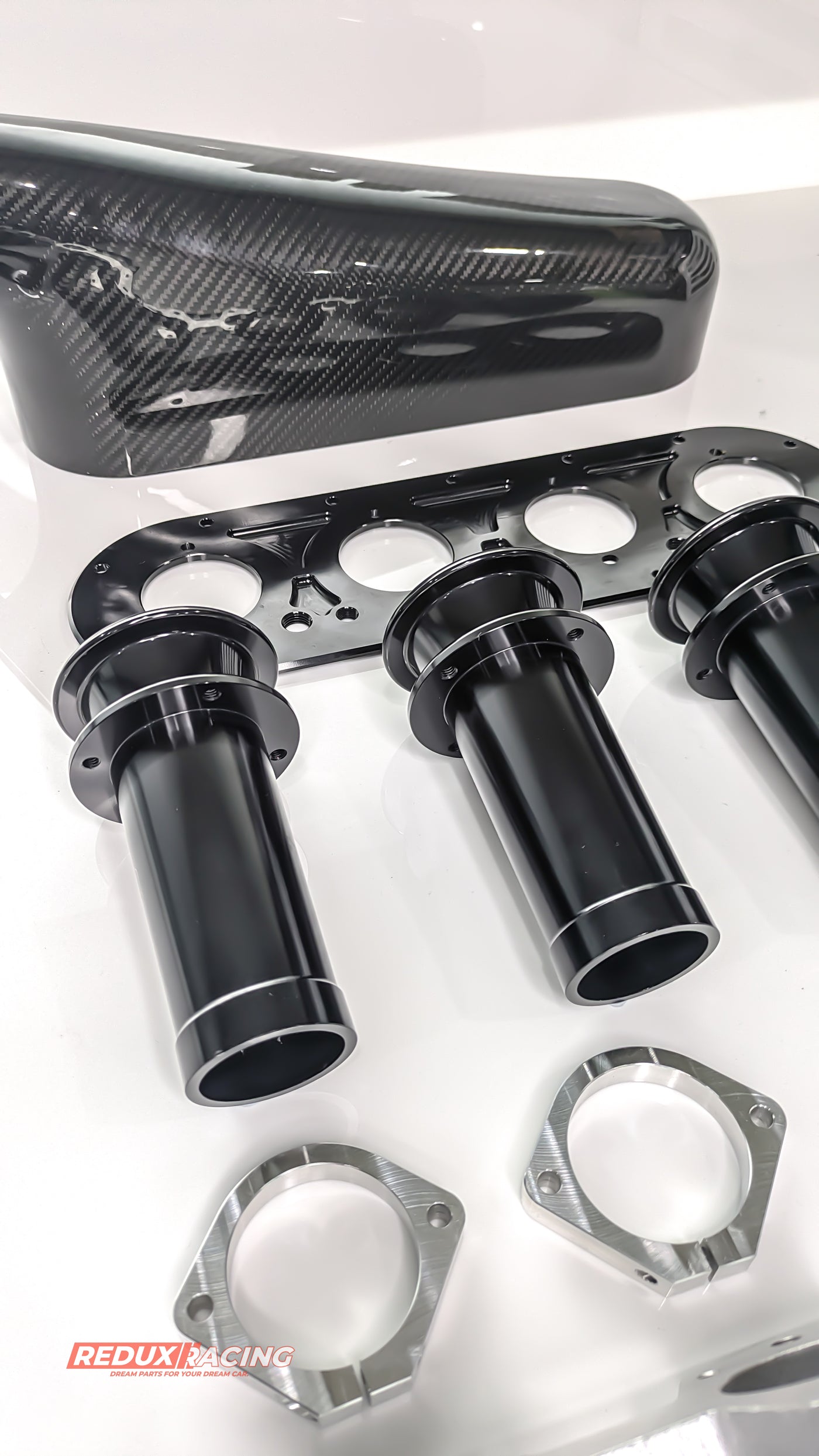 BMW M42 / 44 - TURBO INTAKES - CARBON FIBER [FOR BMW E30, E36, Z3]