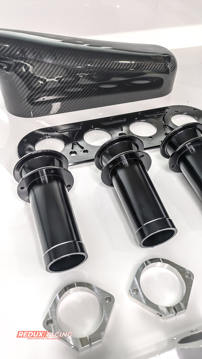 BMW M42 / 44 - TURBO INTAKES - CARBON FIBER [FOR BMW E30, E36, Z3]