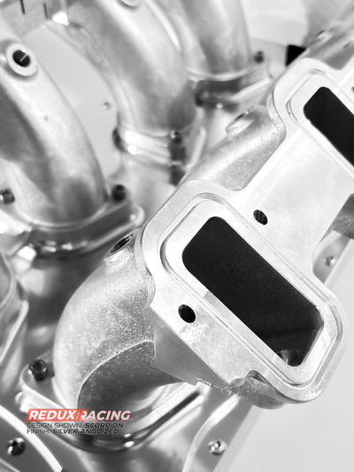 GM LS3, L76, LS9 - Billet Intake Manifold "Scorpion"- Rectangular Port LS Manifold Kit