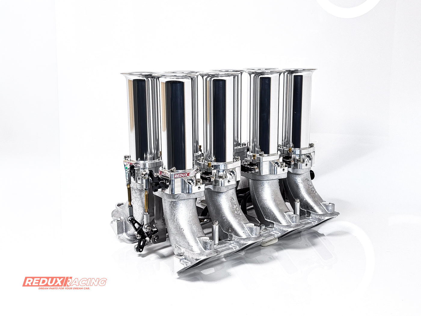 GM LS1, LS2, LS6 - Individual Throttle Body Kit (ITB) Intake - Cathedral Port LS Manifold