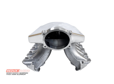 GM LS3, L76, LS9 - Billet Intake Manifold "Scorpion"- Rectangular Port LS Manifold Kit