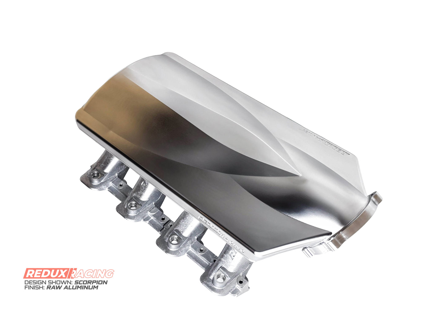 GM LS3, L76, LS9 - Billet Intake Manifold "Scorpion"- Rectangular Port LS Manifold Kit