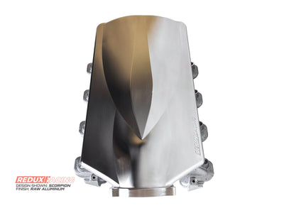 GM LS3, L76, LS9 - Billet Intake Manifold "Scorpion"- Rectangular Port LS Manifold Kit