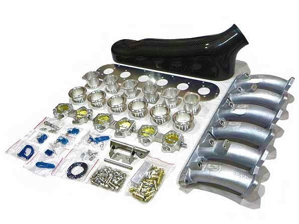 BMW M50 / M52 / S52 - Individual Throttle Body Kit (ITB) Intake with CARBON PLENUM [For BMW E34, E36, E46, Z3]