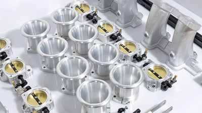 GM LS1, LS2, LS6 - Individual Throttle Body Kit (ITB) Intake - Cathedral Port LS Manifold