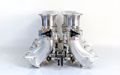 GM LS1, LS2, LS6 - Individual Throttle Body Kit (ITB) Intake - Cathedr ...