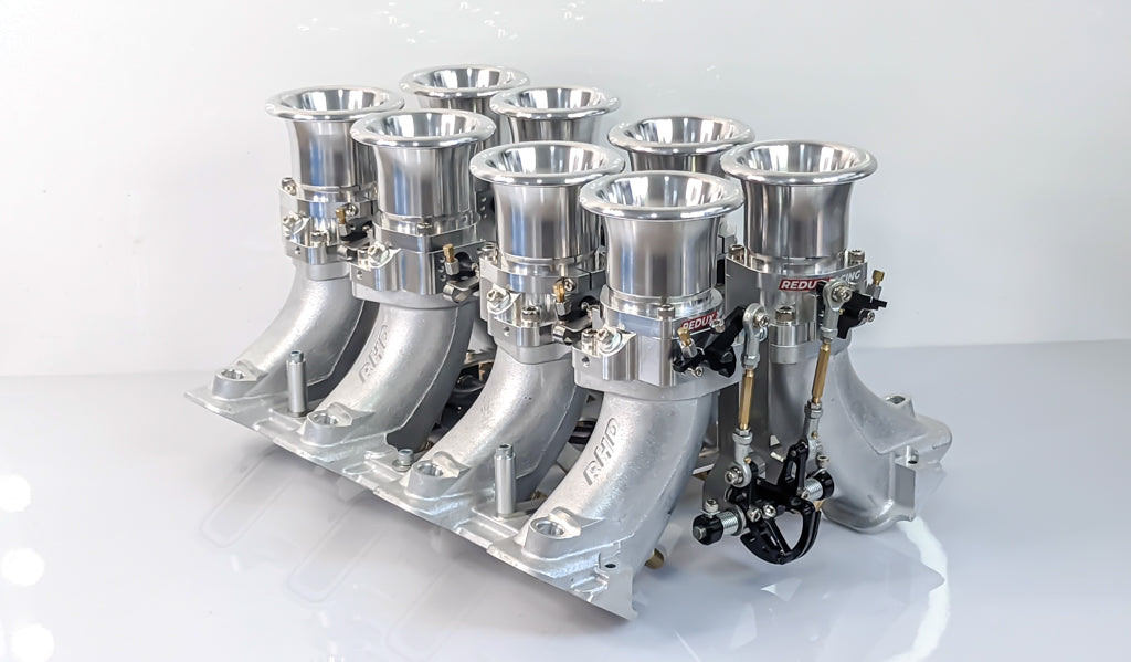 GM LS1, LS2, LS6 - Individual Throttle Body Kit (ITB) Intake - Cathedral Port LS Manifold