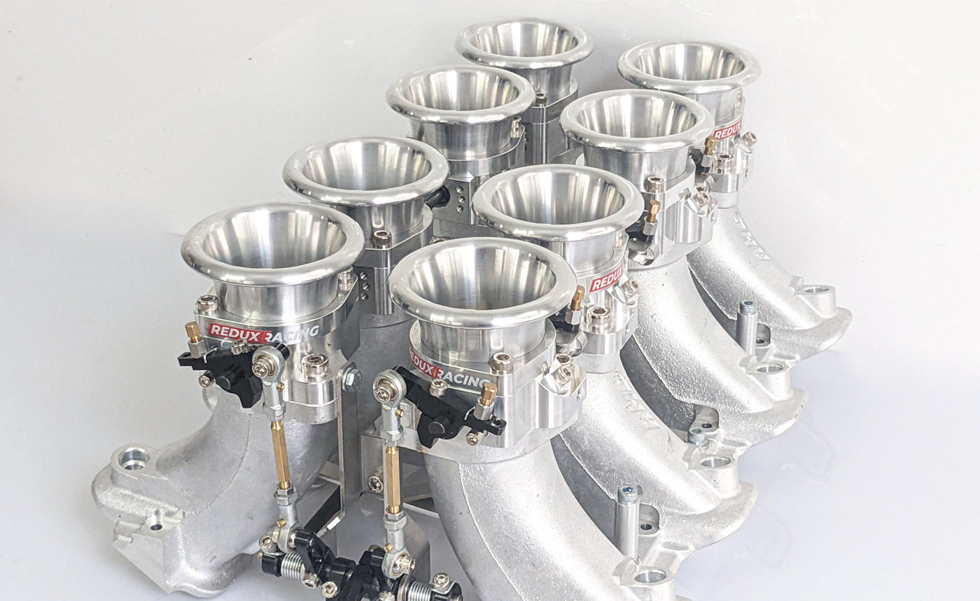 Ls1 Stack Intake GM LS1, LS2, LS6 - Individual Throttle Body Kit (ITB) Intake - Cathedr ...