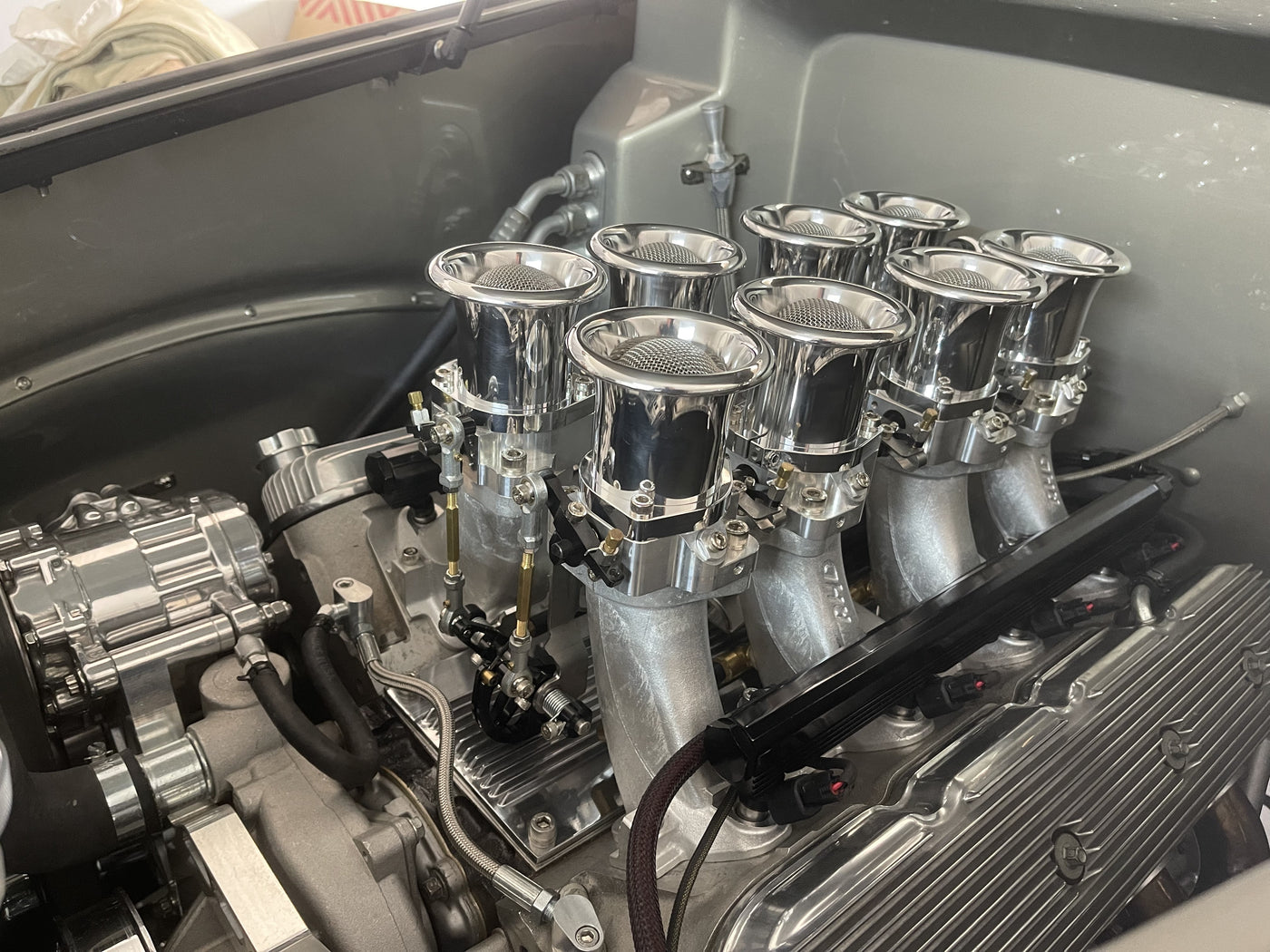 Ls1 Stack Intake GM LS1, LS2, LS6 - Individual Throttle Body Kit (ITB) Intake - Cathedr ...